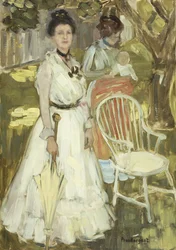Portret van Mevrouw