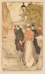 Place Saint Georges, 1899
