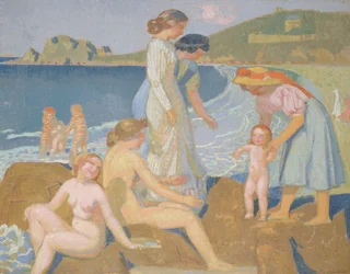 Baigneuses à Perros-Guirec