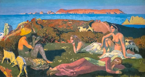 Het groene strand. Perros-Guirec