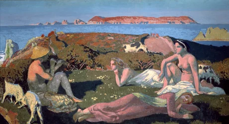 Het Groene Strand, Perros Guirec, 1909