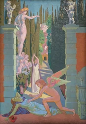 Het Verhaal van Psyche, Paneel IV. De Wraak van Venus