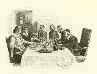 Illustratie voor De Drie Musketiers