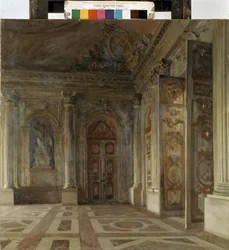 Vestibule in het Paleis van Versailles