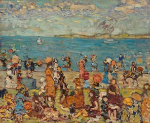 Strandscène