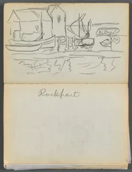 Schetsboek - Het Granite Shore Hotel, Rockport, pagina 028  29: "Rockport".