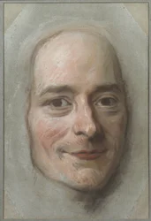 Portret van François Marie Arouet de Voltaire (1694-1778)