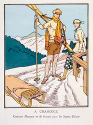 In Chamonix, plaat II uit 