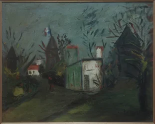 Uitzicht op Montmartre