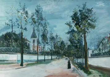 De voorstadstraat