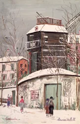 Le Moulin de la Galette, ca. 1933 (olieverf op doek)