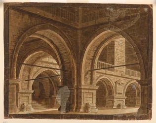 Toneelontwerp, Interieur van Grote Hal