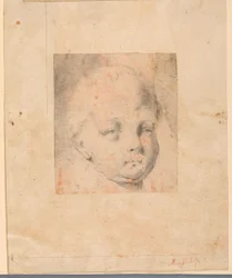 Tekening, Studie: Hoofd van een jongen, 1810-34