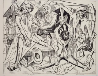 Malepatrus, door Max Beckmann