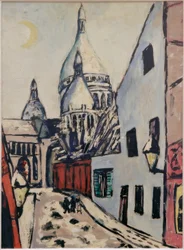 Sacré-Coeur in de Sneeuw