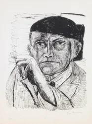 Zelfportret, plaat 1 uit de portfolio Dag en Droom