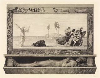 De dood als Heiland (Over de dood, eerste deel, opus XI, plaat 10)