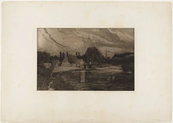 Maanverlichte nacht (Vier landschappen, opus VII, blad 3)
