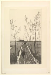 Achtervolging, uit de serie Geëtste schetsen