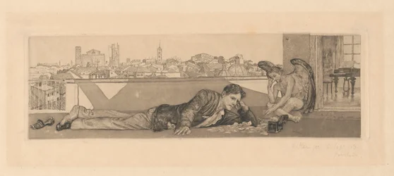 Bij „Oude liefde”, blad 2, Brahmsfantasie, Op. XII