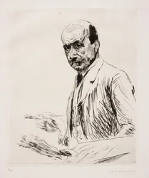 Zelfportret met palet