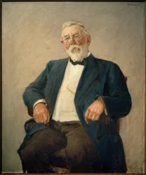 Portret van Friedrich Kuhnt