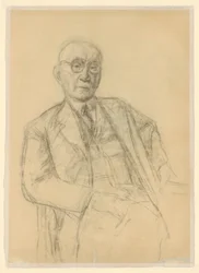 Portret van de verzamelaar Oscar Huldschinsky