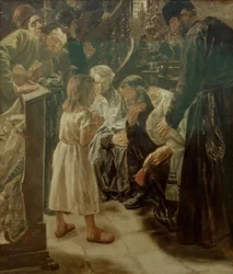 De twaalfjarige Jezus in de tempel