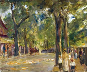 Figuren op de Grosse Seestrasse in Wannsee