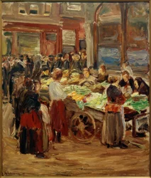 Joodse wijk in Amsterdam - Groentemarkt