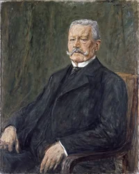 Portret van Paul von Hindenburg