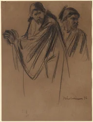 Studies voor Sint Paulus op Weg naar Damascus, 1896