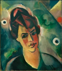 Portret van een jonge vrouw