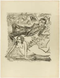 Cleopatra en Poet, achterpagina van The Samland Ode
