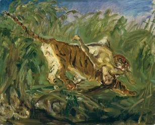 Tijger in de jungle