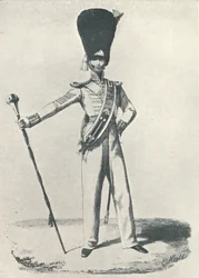 17e Regiment, Drum Major 1830, 1830 1909