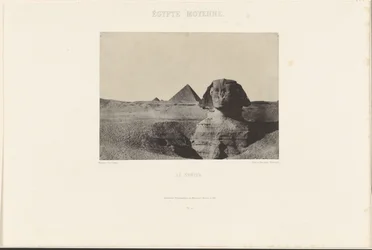 Midden Egypte. De Sfinx.