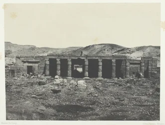 Gournah, Palais de Ménephta 1er, Thebe, 1849-51, gedrukt 1852