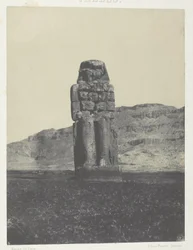 Gournah, Standbeeld van Memnon; Thebe