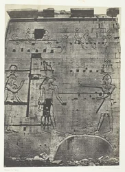 Grote Tempel van Isis in Philae, Tweede Pylon, Nubië