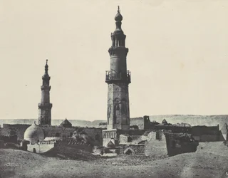 Haute-Egypte. Girgeh. Moskee van Aly-Bey, 1850