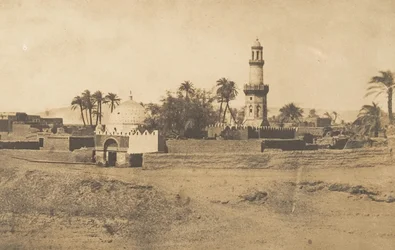 Moskee van El-Arif en graf van Mourad-Bey, in Souhadj, 1849-50