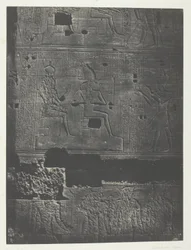 Westelijke Muur, Grote Tempel van Isis bij Philoe; Nubië, plaat 78 uit het album "Egypte, Nubië, Palestina en Syrië" (1852)