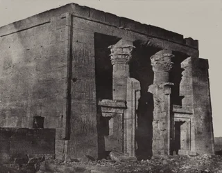 Naos van de tempel van Dakka