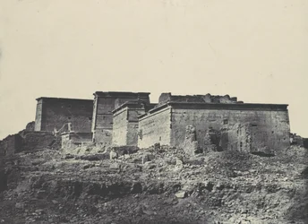 Nubië. Grote Tempel van Isis, A Philoe. Algemeen uitzicht vanuit het noorden
