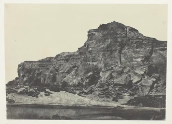 Tweede Cataract, Dgebel-Aboucir; Nubië, plaat 112 uit het album "Egypte, Nubië, Palestina en Syrië" (1852)