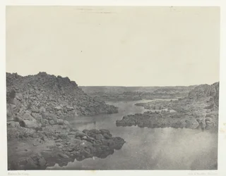 Sortie de la Première Cataracte, Haute-Egypte, 1849-51, gedrukt 1852