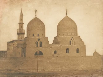 Tombe van Sultan El-Goury, in Caïro, december 1849-januari 1850