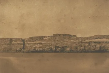 Vue de Djebel-el-teir et du Convent de la Poulie, 1850