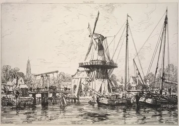 In Haarlem (Nederland)